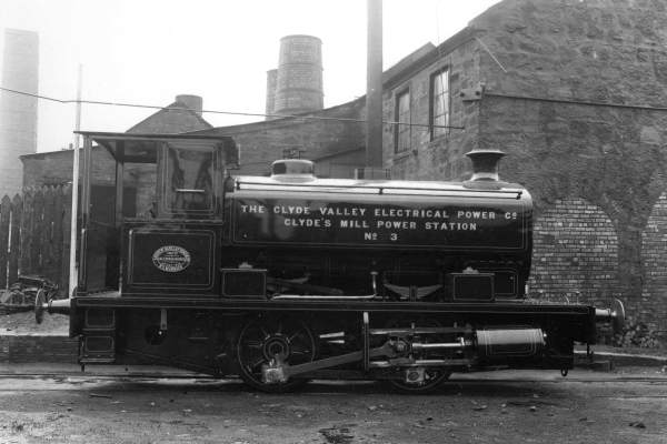 0-4-0ST Clyde Valley Electric Power Co., Clyde's Mill Power Station No.3 locomotive picture