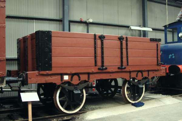 Mineral Wagon, Carron Company No.755, dumb buffers