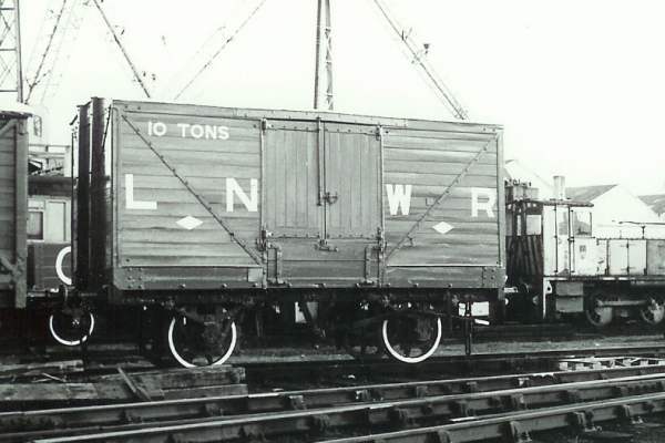 10 ton Covered Van, London & North Western Railway No.55251